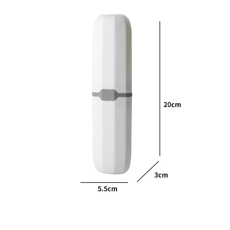Portable Toothpaste Toothbrush Protect Holder Case Travel Camping Storage Box Protect Toothbrush Toothpaste from Dirt and Damage