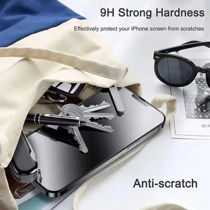 1-4Pcs Privacy Screen Protector for iPhone 14 13 12 11 15  17 Pro Max Mini 7 8 Plus Anti-spy Glass for IPhone 16 PRO X XR XS MAX