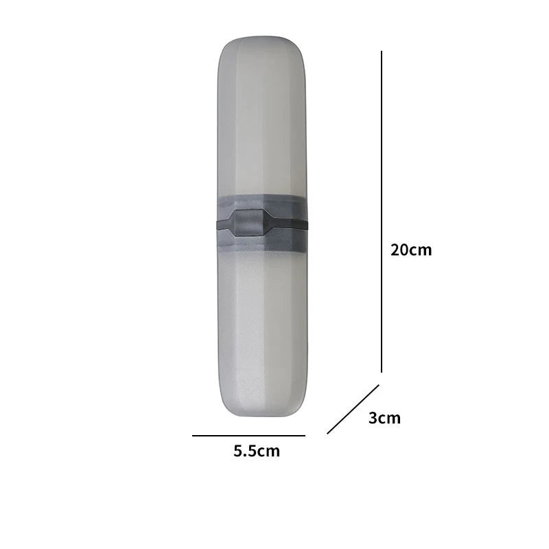 Portable Toothpaste Toothbrush Protect Holder Case Travel Camping Storage Box Protect Toothbrush Toothpaste from Dirt and Damage